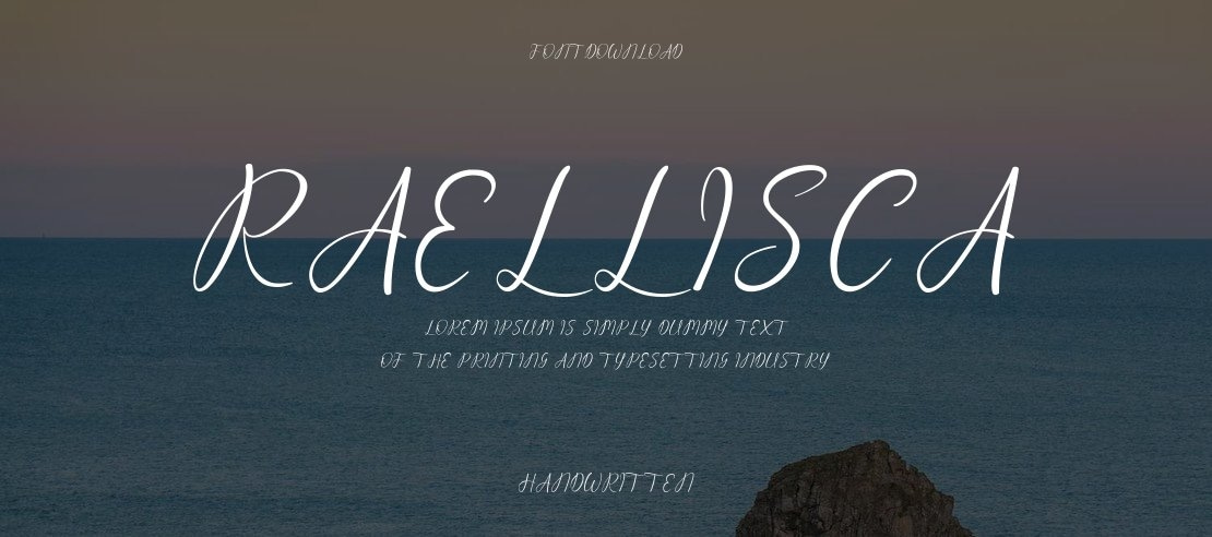 Raellisca Font