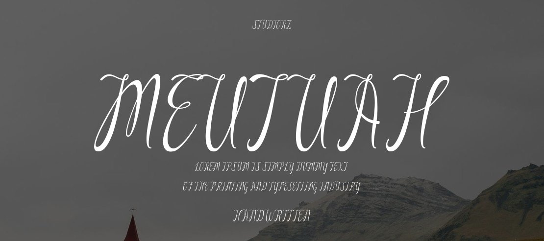 Meutuah Font