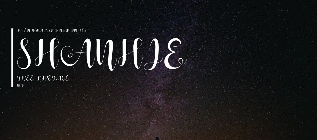 Shanhie Free Font