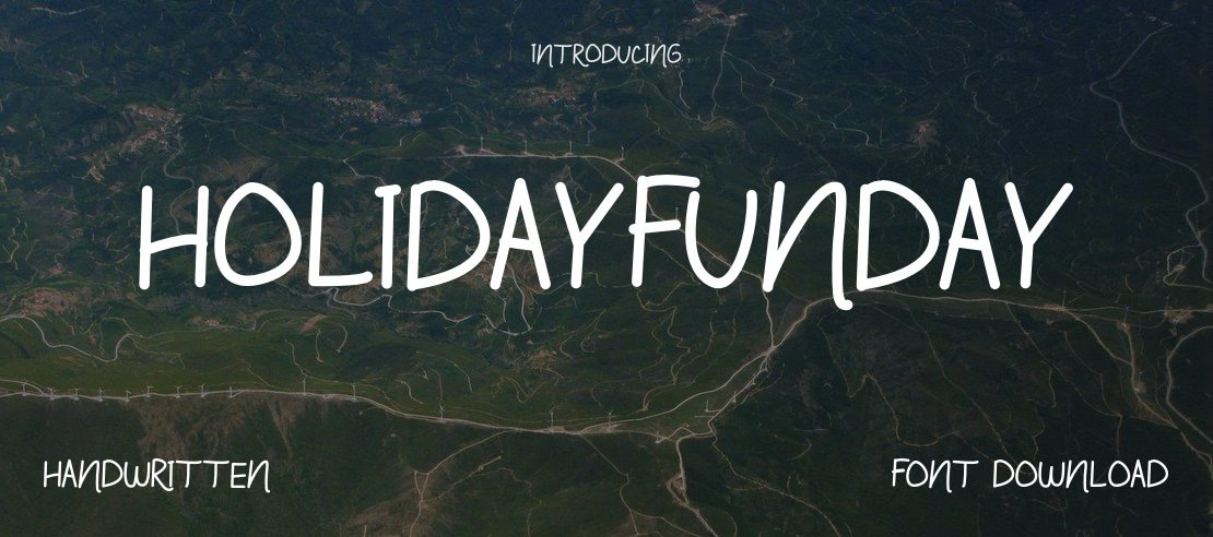 HolidayFunday Font