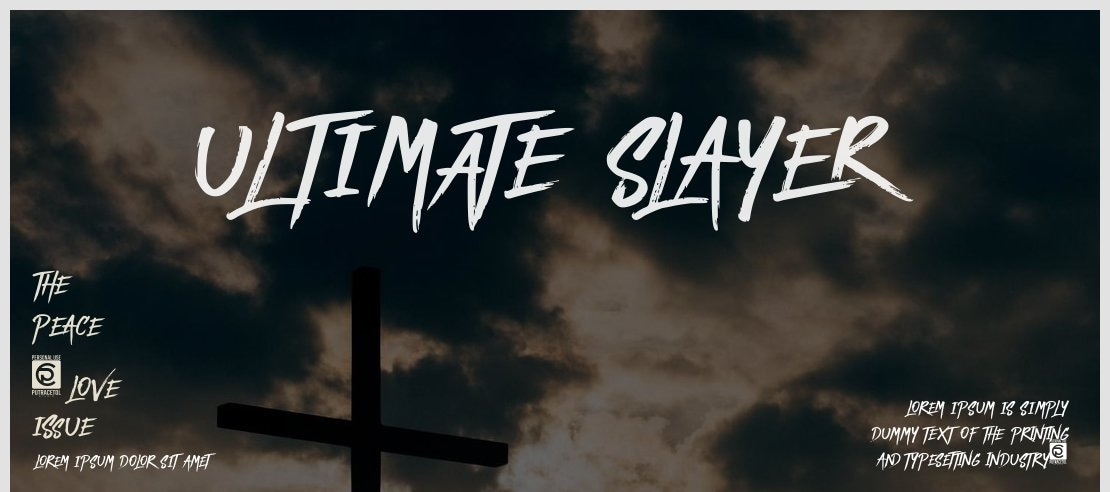 ULTIMATE SLAYER Font