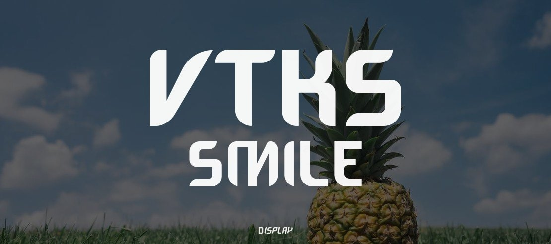 VTKS SMILE Font