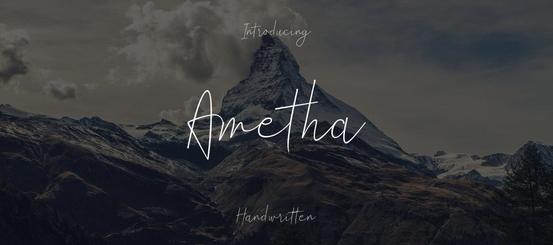 Ametha Font