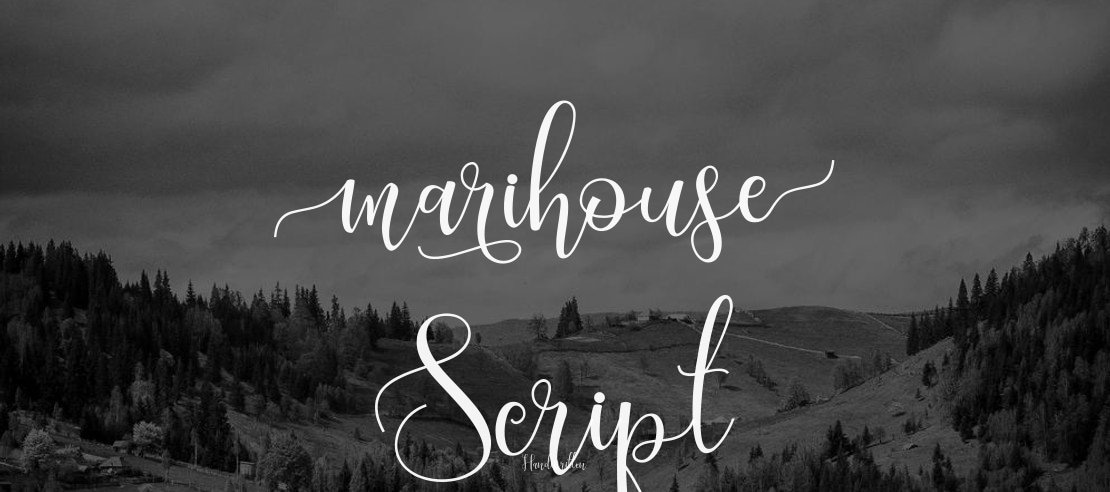 Marihouse Script Font