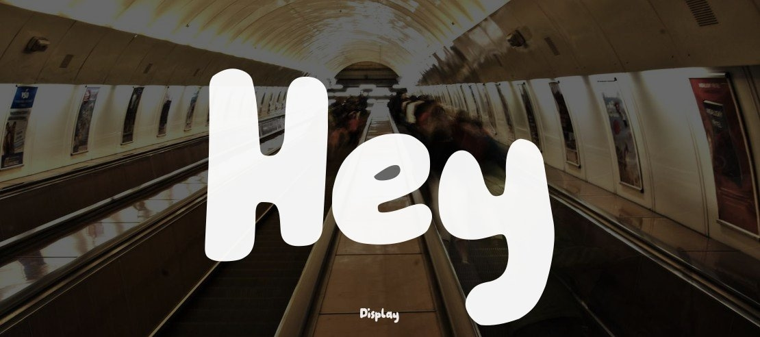 Hey Kidstoon Font