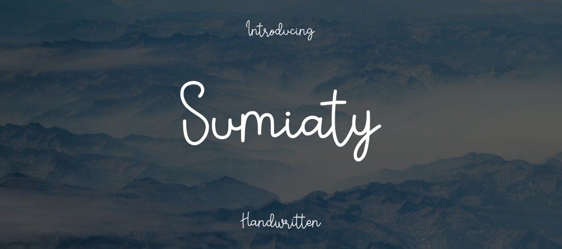 Sumiaty Font