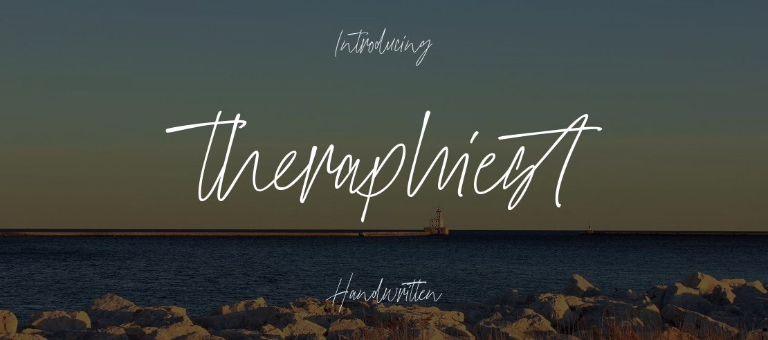 theraphiest Font