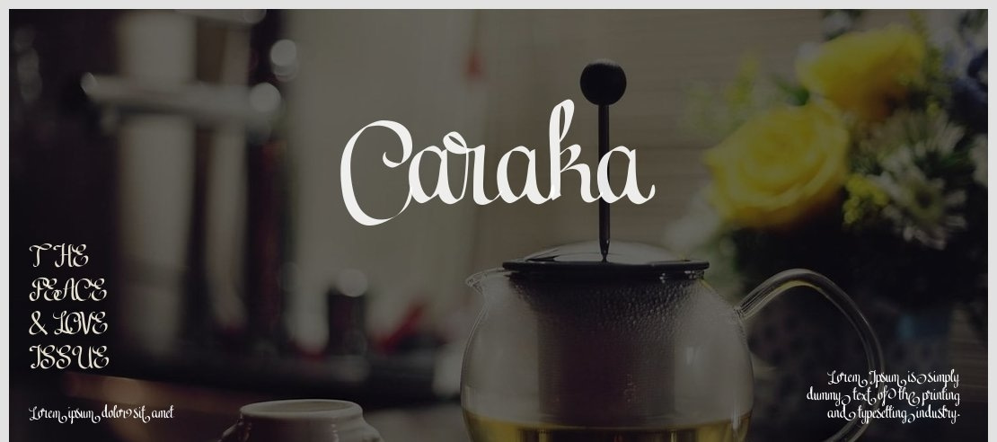 Caraka Font