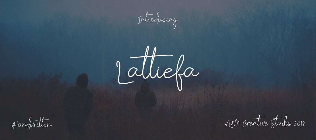 Lattiefa Font