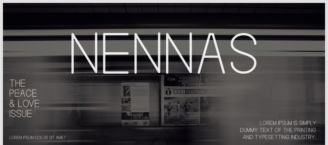 NENNAS Font