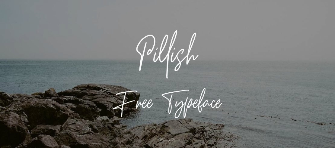Pillish Free Font