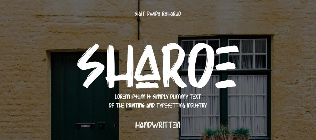 Sharoe Font