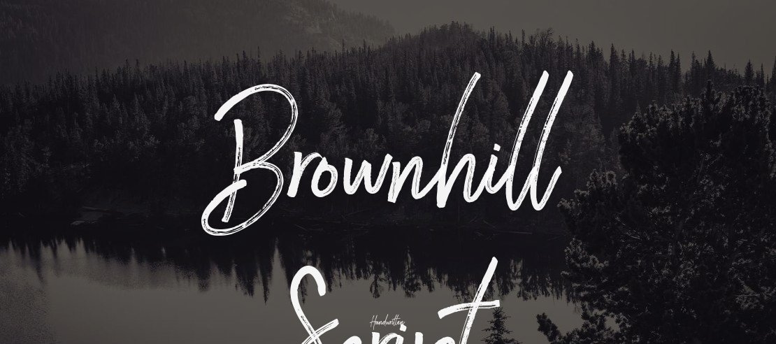 Brownhill Script Font