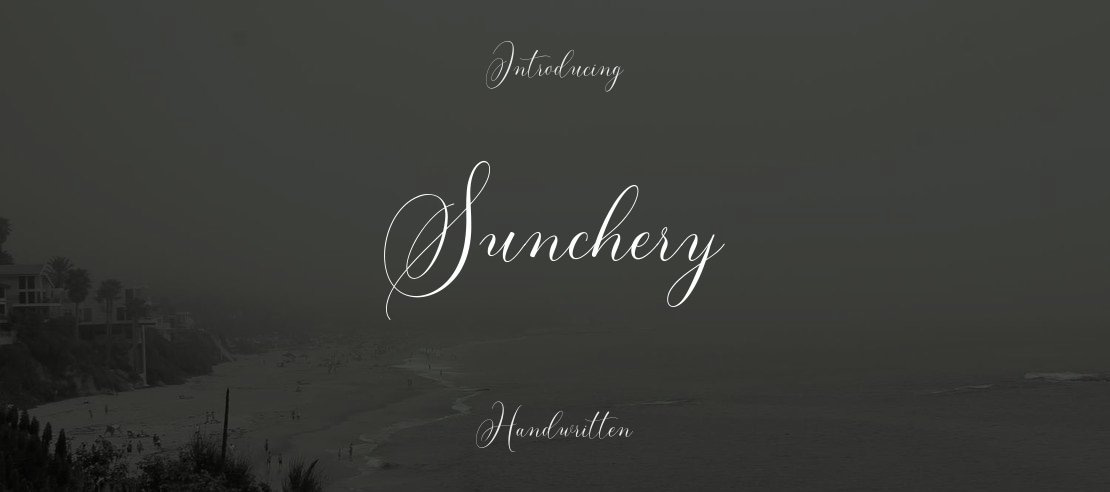 Sunchery Font