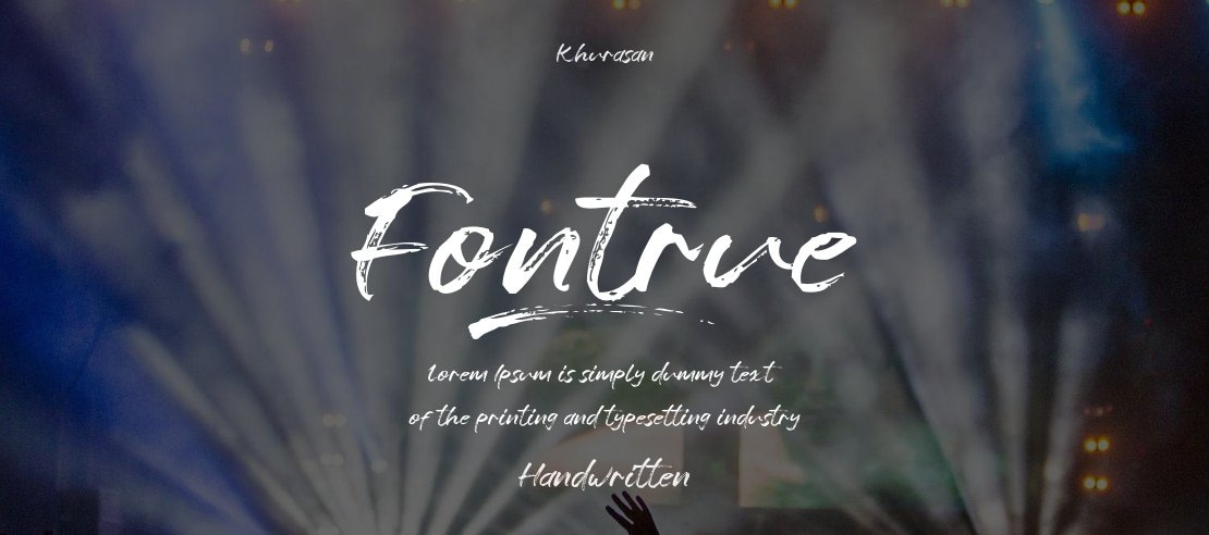 Fontrue Font