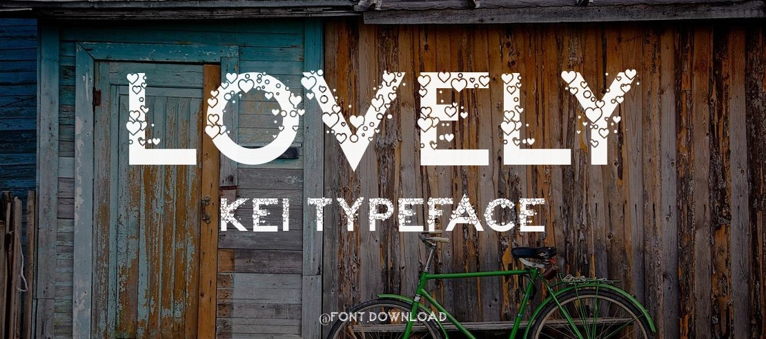 Lovely Kei Font