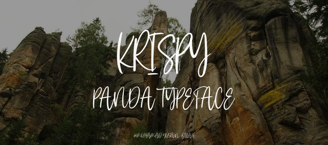 Krispy Panda Font