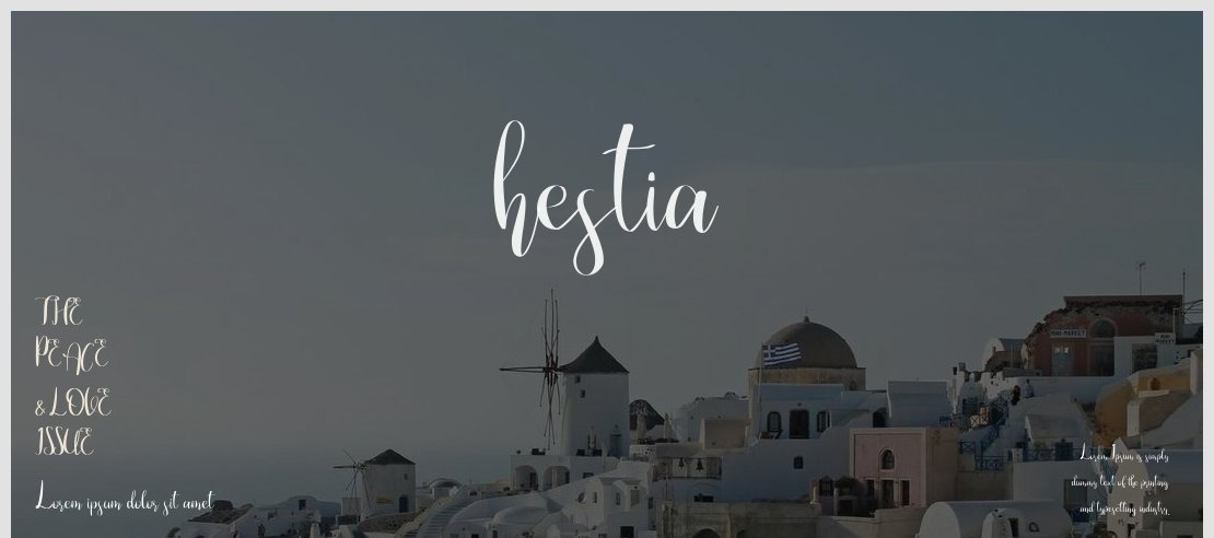 hestia Font