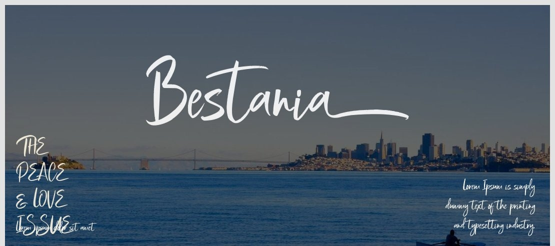 Bestania Font