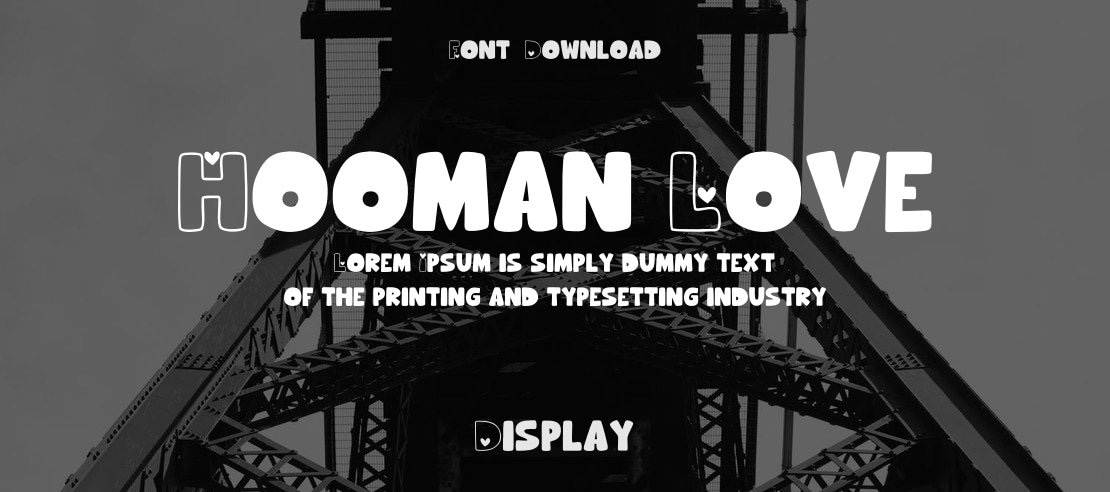 Hooman Love Font