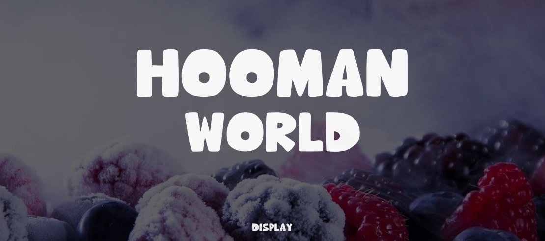 Hooman World Font