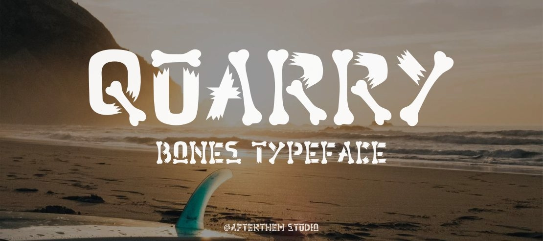 Quarry Bones Font