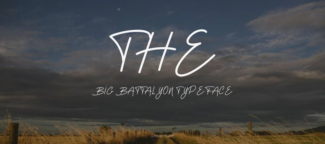 The Big Battalyon Font