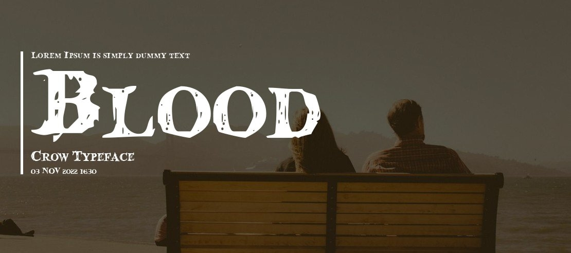 Blood Crow Font Family