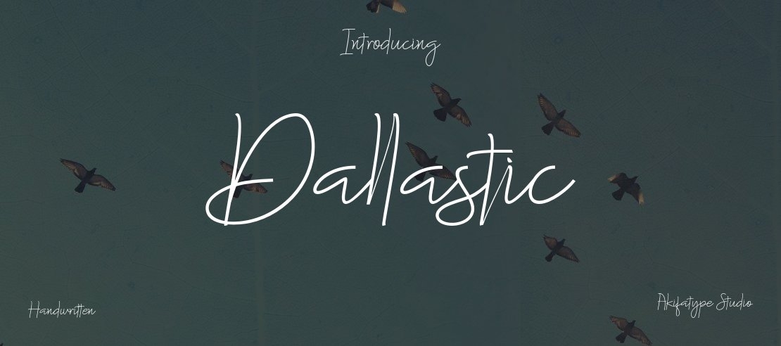 Dallastic Font