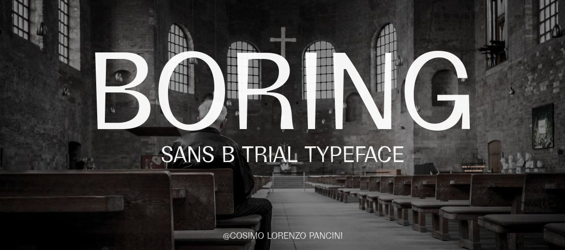 Boring Sans B Trial Font Family