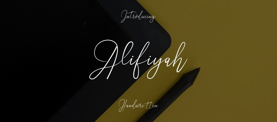 Alifiyah Font