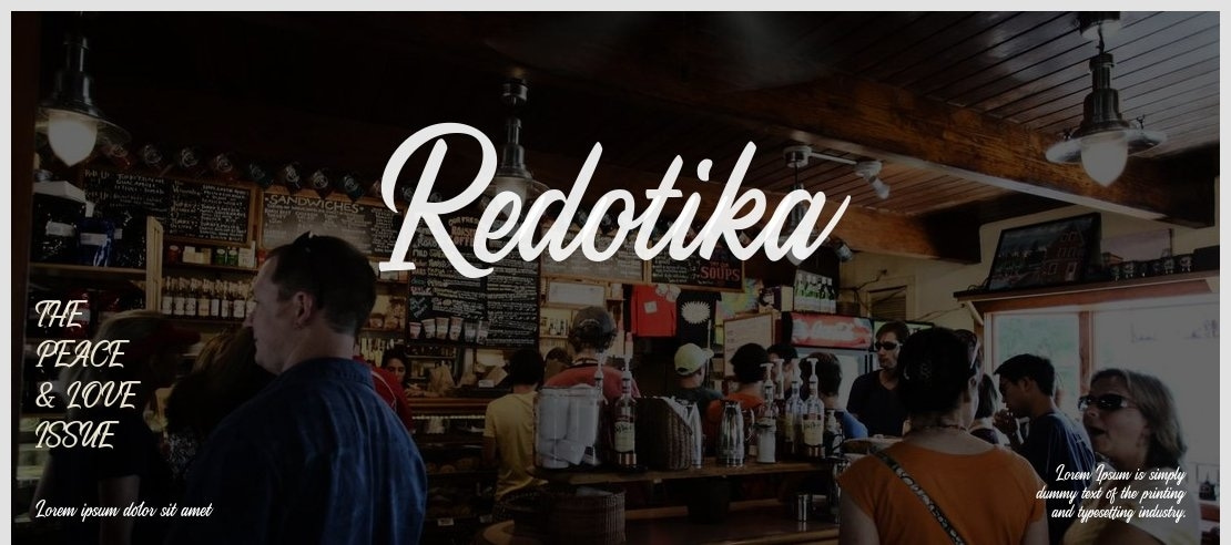 Redotika Font