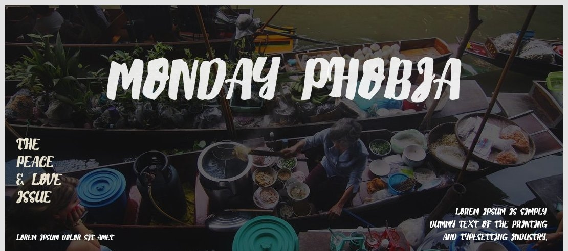 Monday Phobia Font