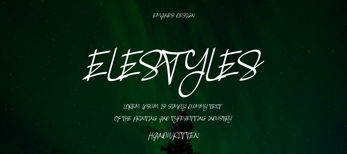 Elestyles Font