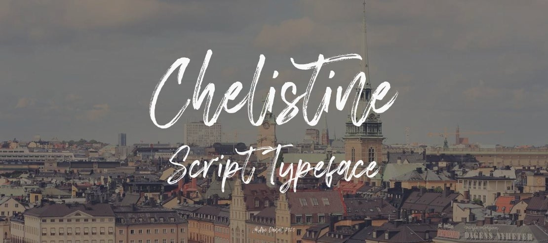 Chelistine Script Font