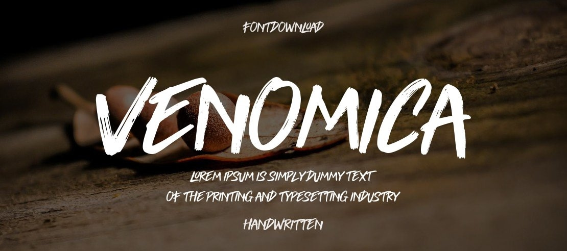 Venomica Font