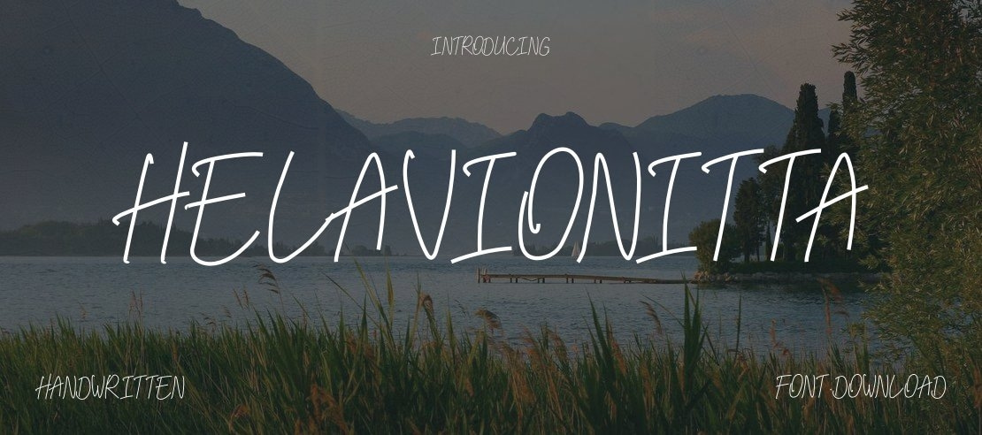 Helavionitta Font