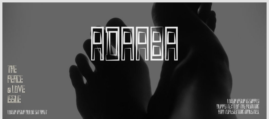 Adaaba Font