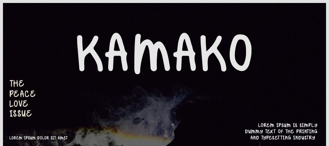 Kamako Font