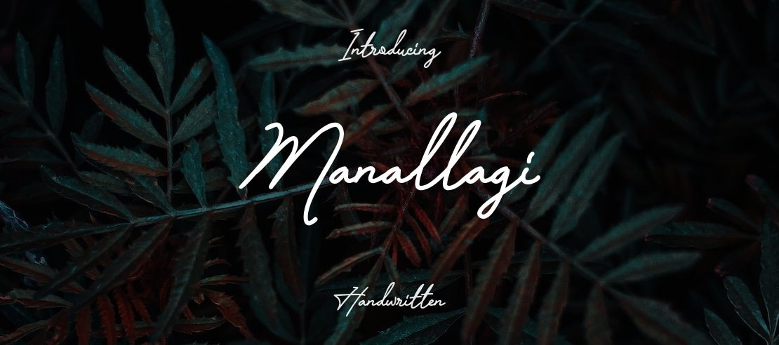 Manallagi Font