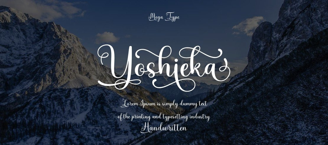 Yoshieka Font