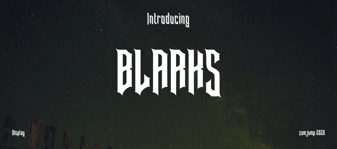 BLARKS Font