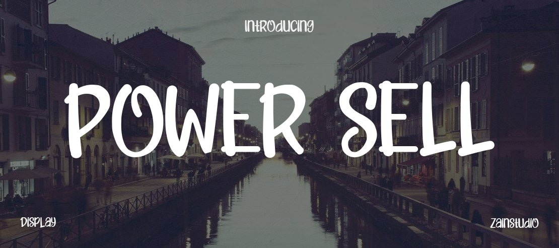 POWER SELL Font