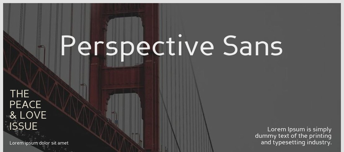 Perspective Sans Font Family