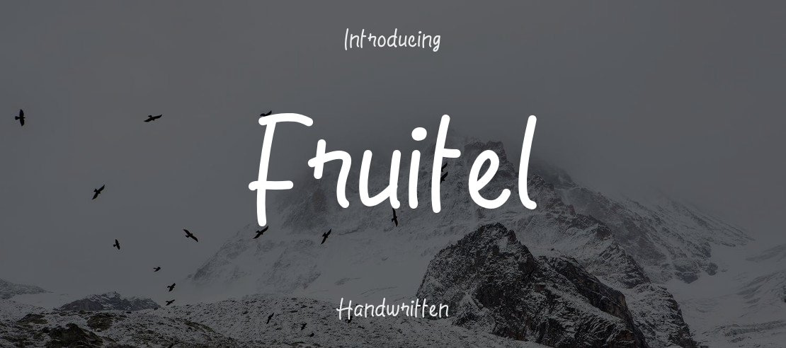 Fruitel Font