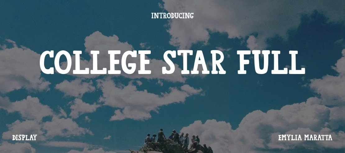 College Star Full Font Family