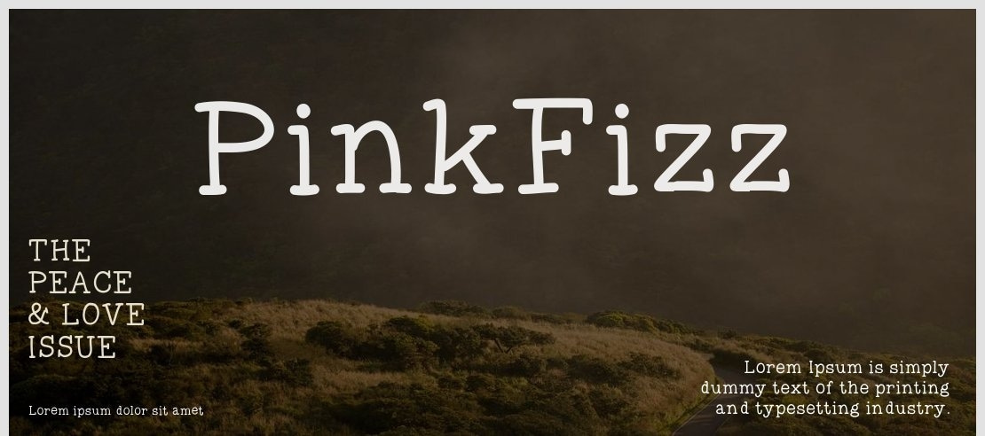 PinkFizz Font