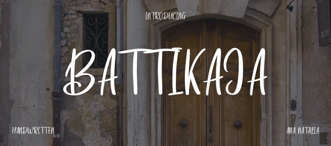 Battikaja Font