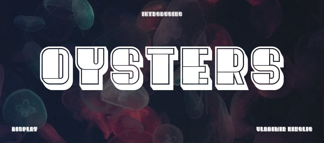 Oysters Font Family