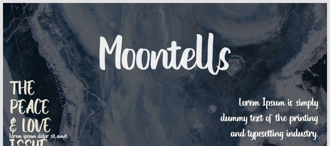Moontells Font